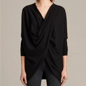 AllSaints Itat Shrug Sweater size medium
